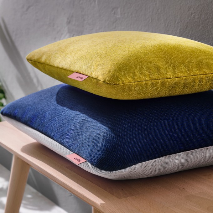 hum Patio Outdoor-Kissen zweifarbig 50x50cm
