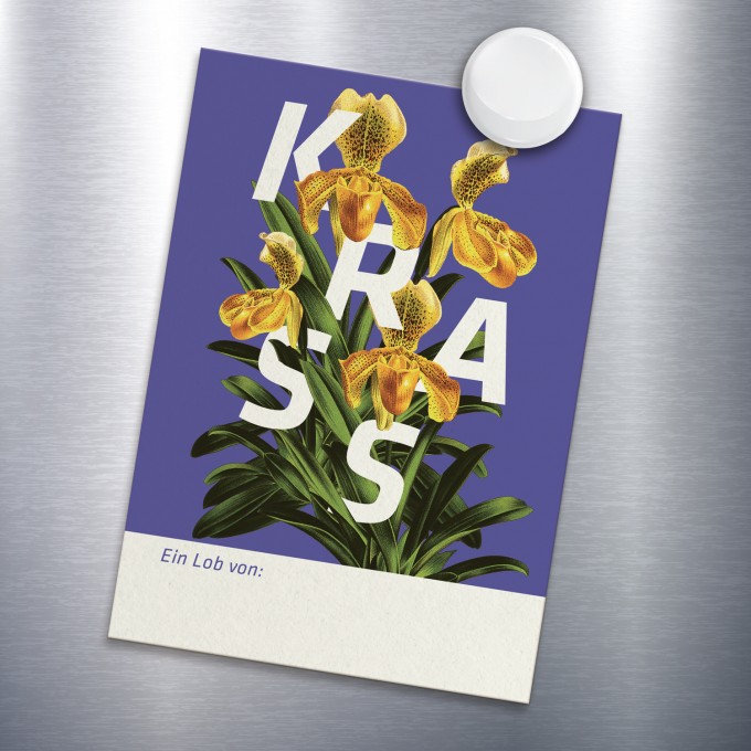 Lobkärtchen KRASS (XL)