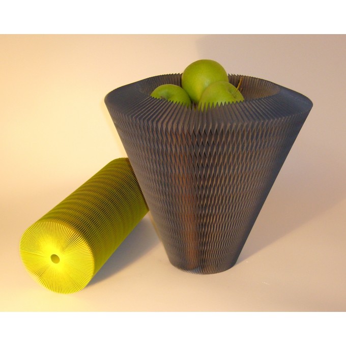 onlydesign Schale hoch "Favino", Vase, Korb, Blumenvase