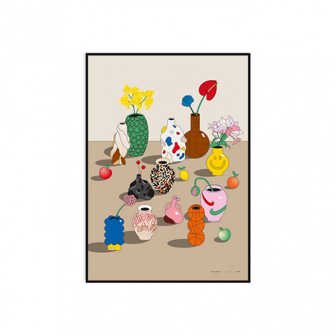 redfries march flowers – Kunstdruck DIN B2