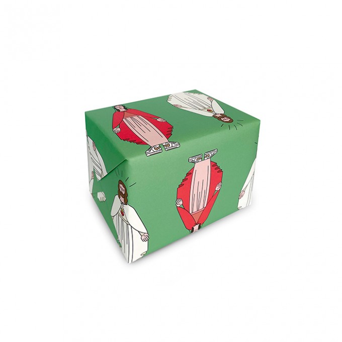 redfries wrap xmas connection – 6 Bögen Geschenkpapier Weihnachten