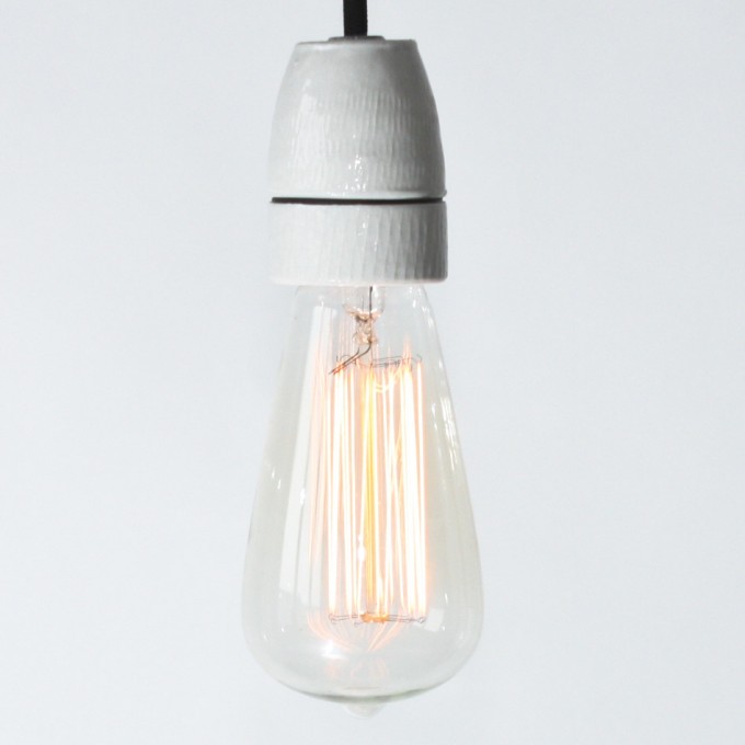 toshi Edison-Rustika, Dekodraht, 60 Watt, E27