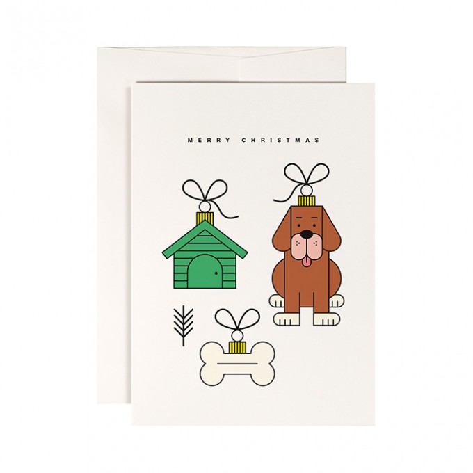 redfries bellos world – 4 Stück Weihnachtskarten