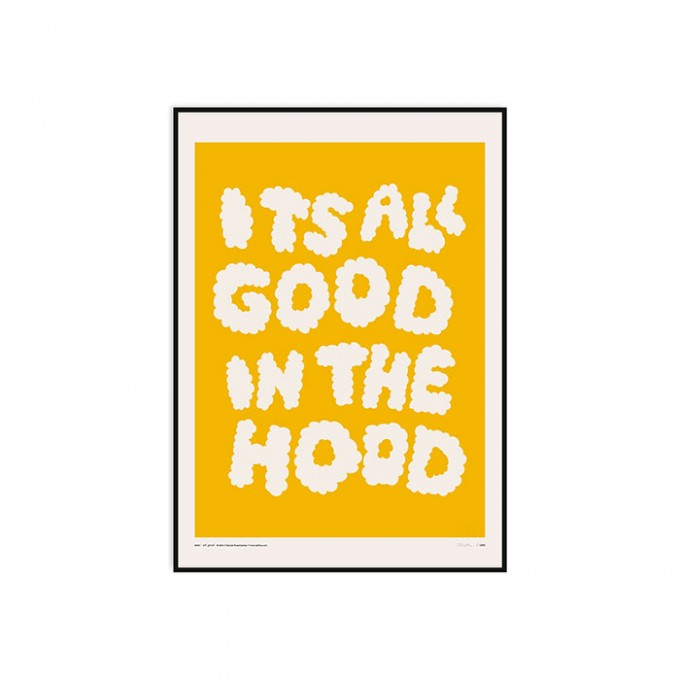 redfries all good yellow – Kunstdruck DIN B2