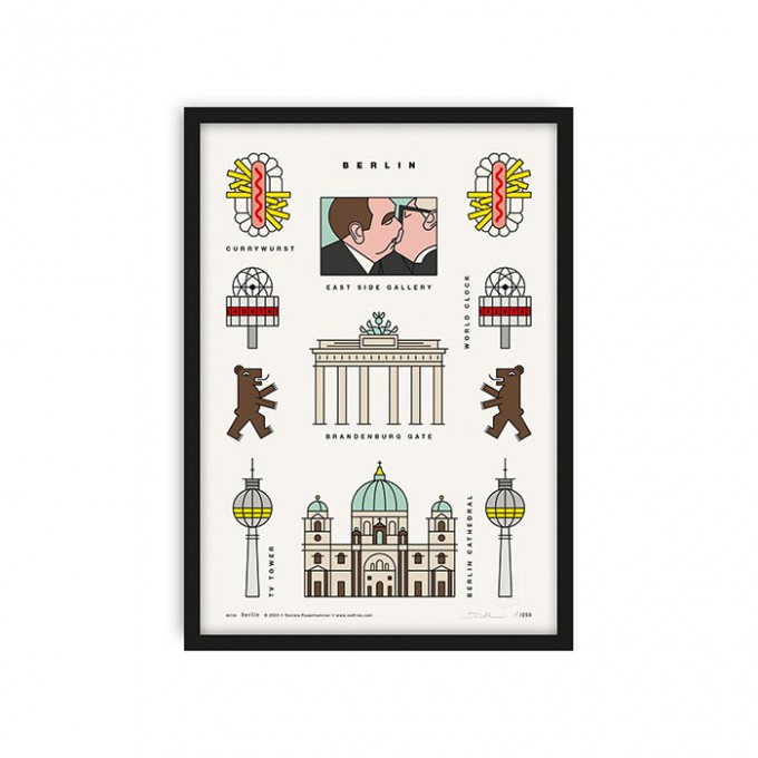 redfries berlin a4 – Kunstdruck DIN A4