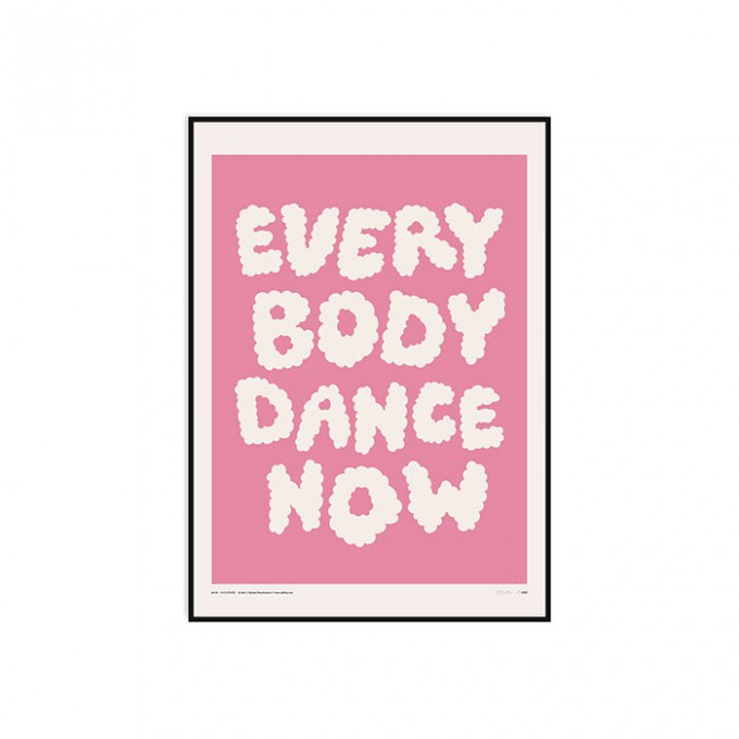redfries everybody pink b2 – Kunstdruck DIN B2
