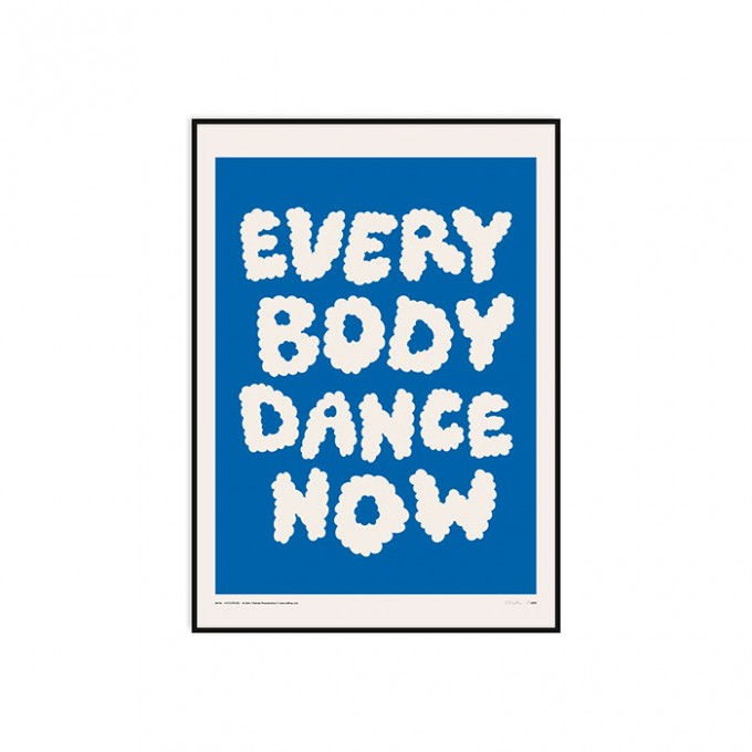 redfries everybody blue b2 – Kunstdruck DIN B2
