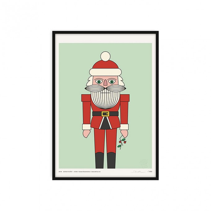 redfries santacracker a3 – Kunstdruck DIN A3