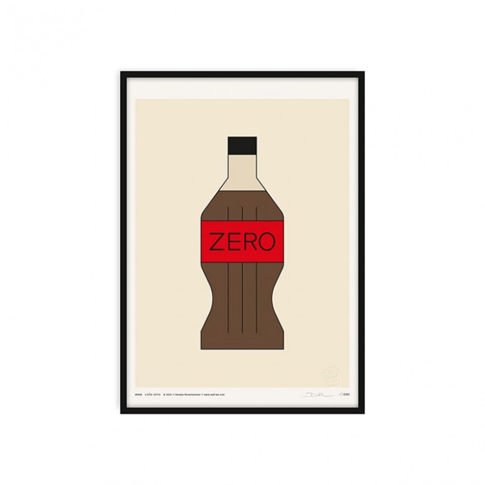redfries cola zero – Kunstdruck DIN A3