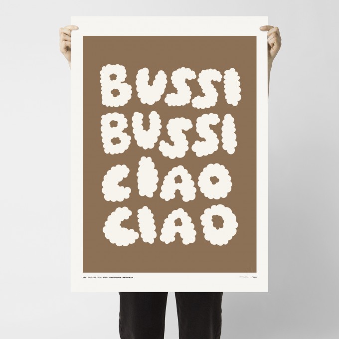 redfries bussi ciao cocoa – Kunstdruck DIN B2
