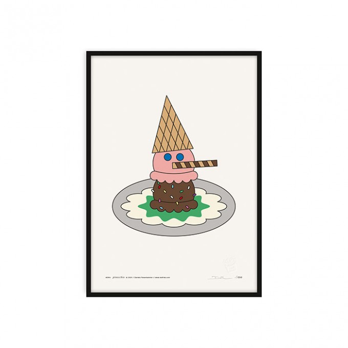 redfries pinocchio – Kunstdruck DIN A3