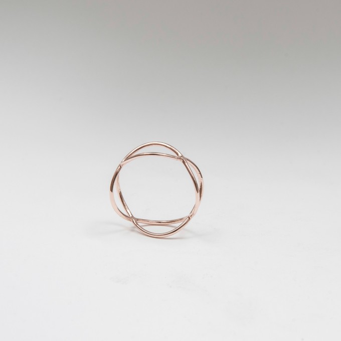 Jonathan Radetz Jewellery, Ring TIMESTWO, Roségold 375