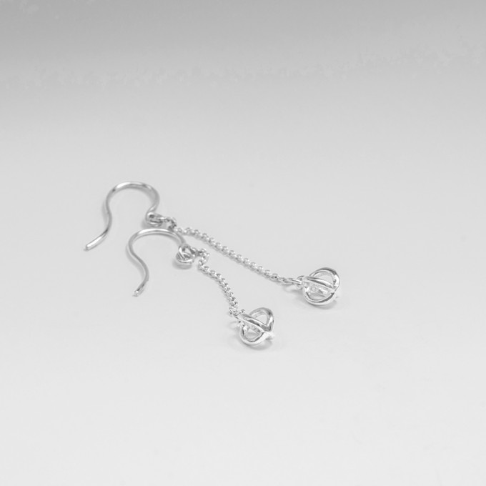 Jonathan Radetz Jewellery, Ohrringe KISSKISS, Silber 925