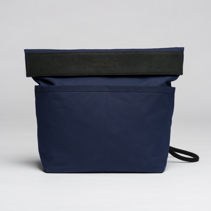 VANOOK Dual Backpack Navy / Charcoal