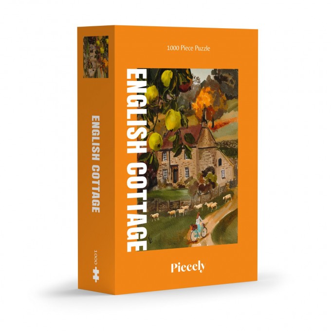 Piecely English Cottage Puzzle, 1000 Teile