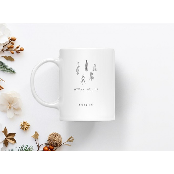 typealive / Tasse aus Keramik / Finnish Christmas