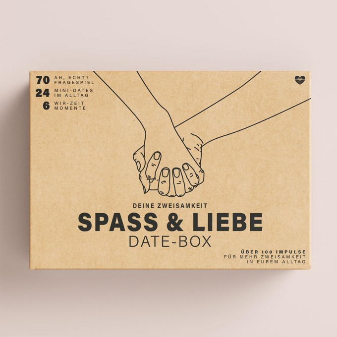 Zweisamkeit-Box | Spaß & Liebe - Date Box | DEINE ZWEISAMKEIT