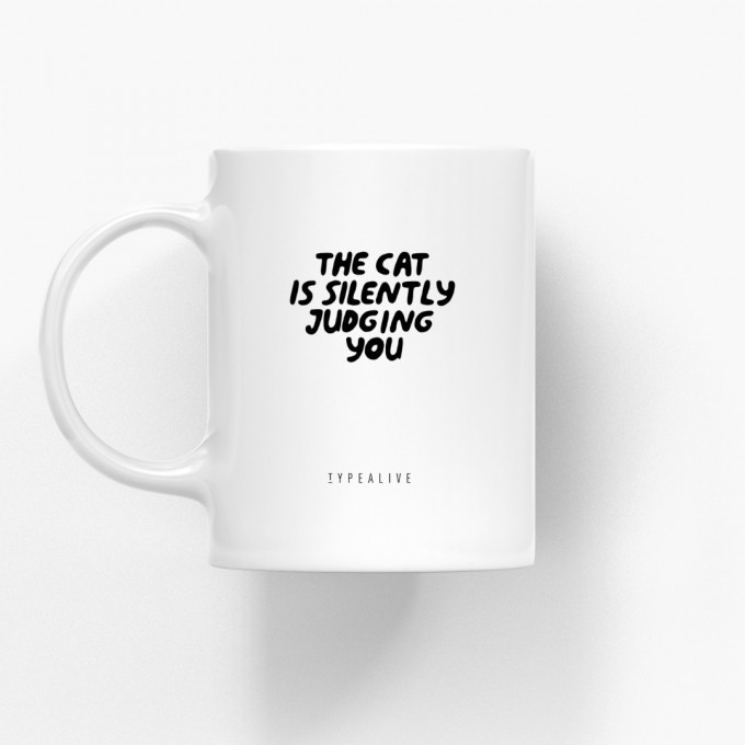 typealive / Tasse aus Keramik / Judging