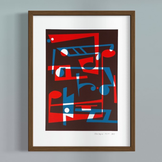 Print now - Riot later ● Out of tune III Siebdruck
