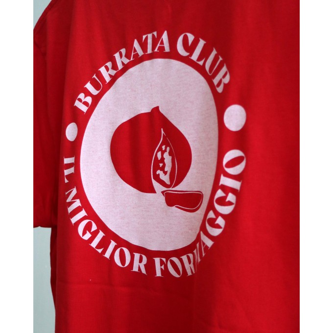 BURRATA CLUB | T-SHIRT | ROT
