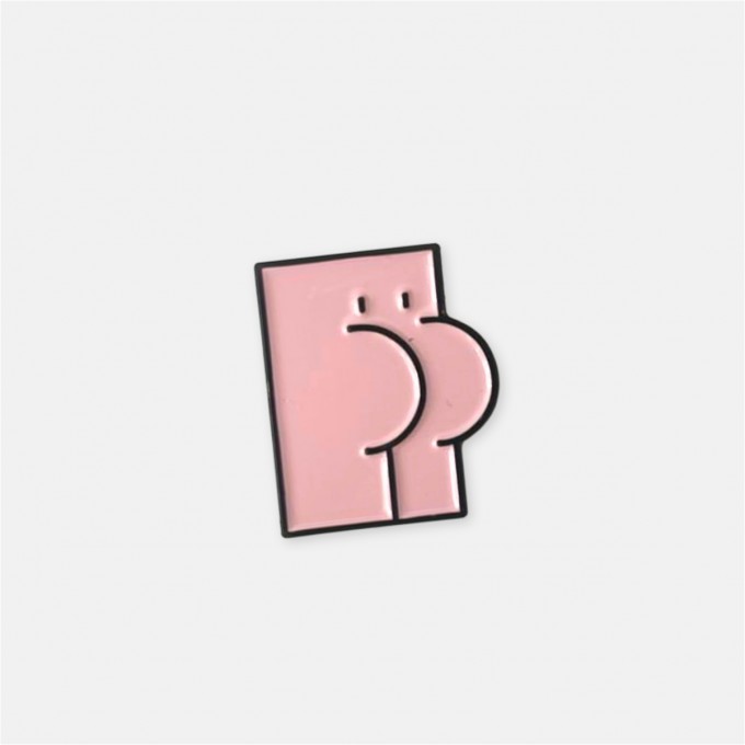 Ansteckpin Popo – Brunhilda