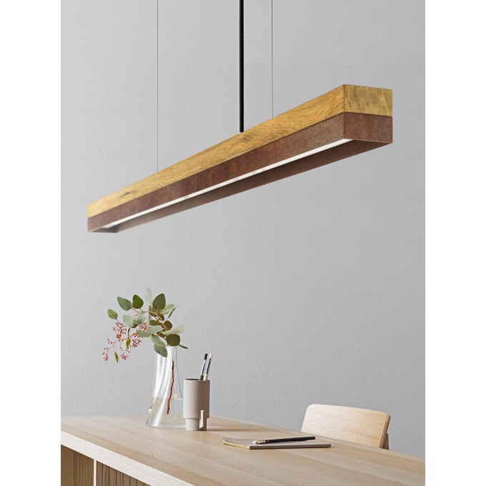 GANTlights - Hängeleuchte [C-Serie]Corten Lampe minimalistisch