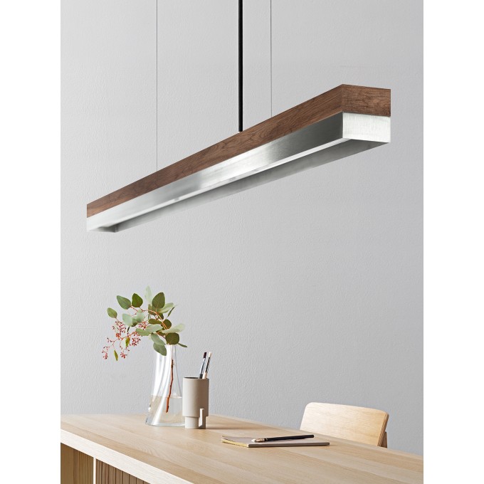 GANTlights - Hängeleuchte [C-Serie]Stainless Lampe minimalistisch