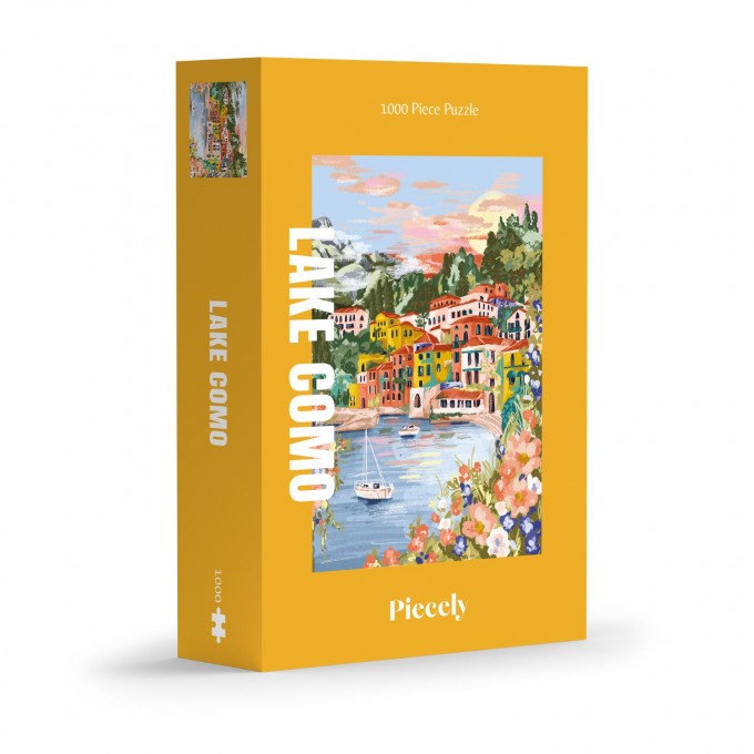 Piecely Lake Como Puzzle, 1000 Teile