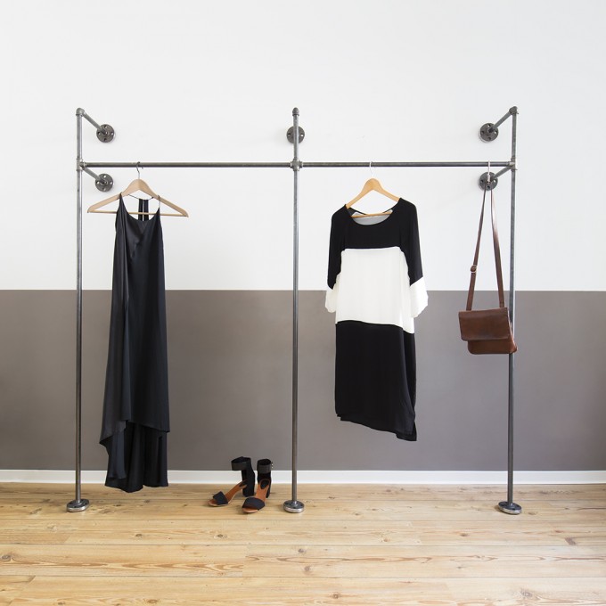 various Industrial Design Offener Kleiderschrank DUO HIGH