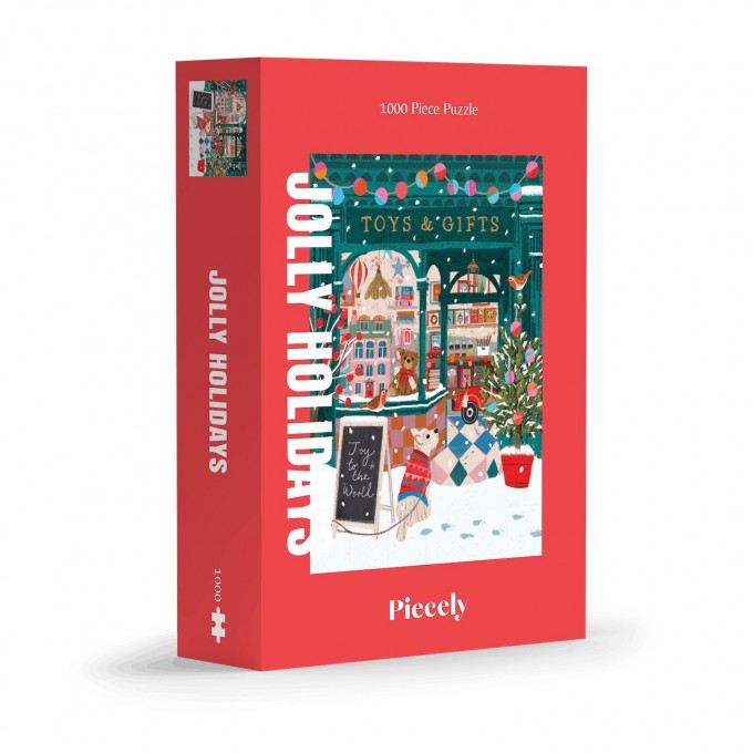 Piecely Jolly Holidays Puzzle, 1000 Teile