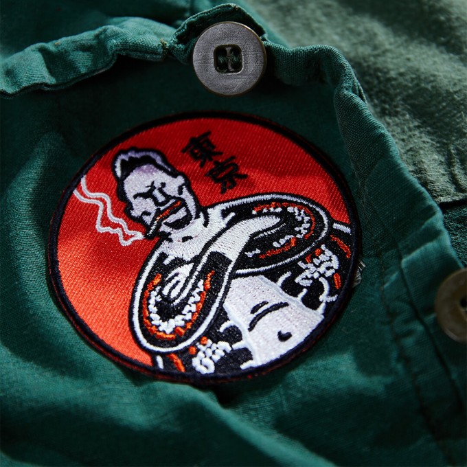 Patch - Aufnäher zum Bügeln - Yakuza, 7 cm -  Heldbergs Games