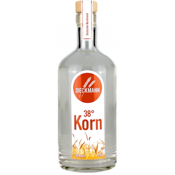 Weizenbrennerei & Likörmanufaktur Dieckmann Korn 38° 0,5l