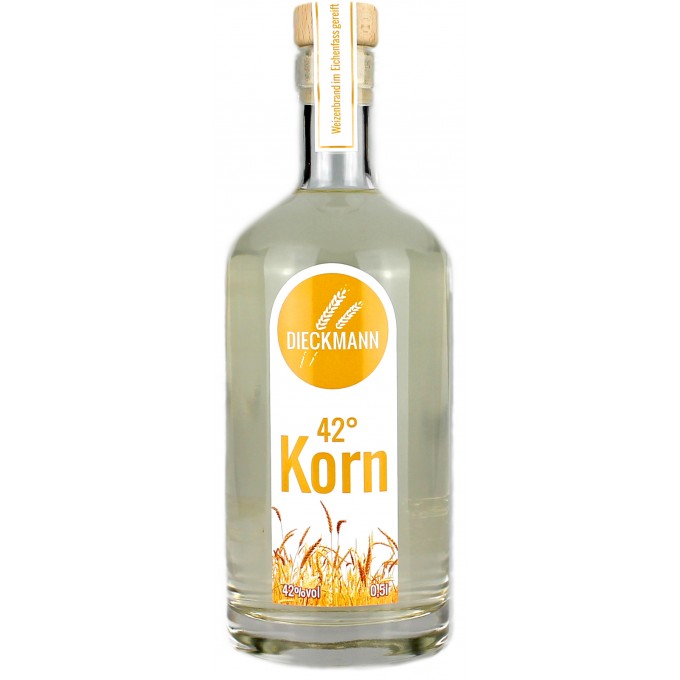 Weizenbrennerei & Likörmanufaktur Dieckmann Korn 42° 0,5l