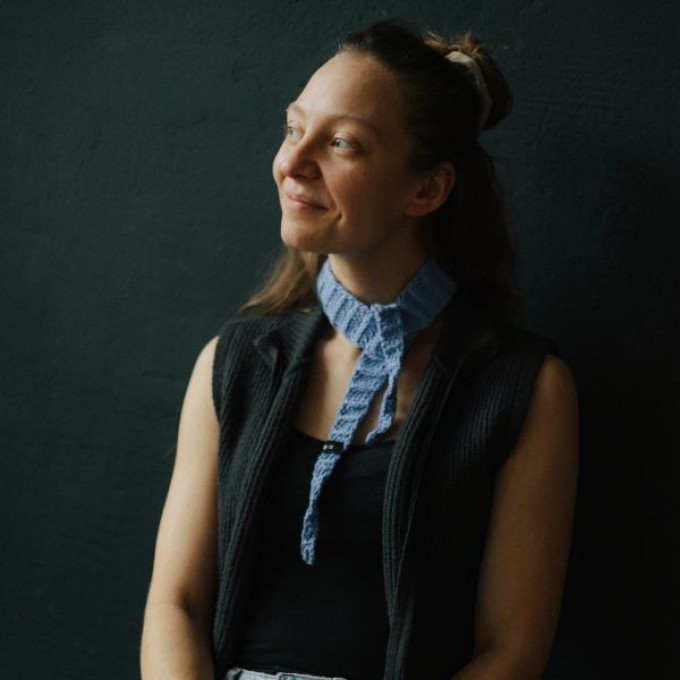 'Little Sofie Scarf" Handgemachter Schal von crroco studio