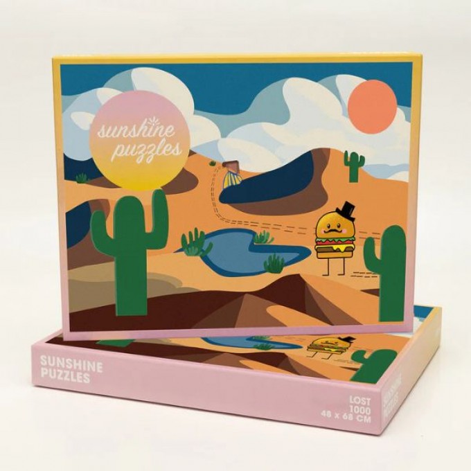 SUNSHINE PUZZLES, LOST, 1000 TEILE PUZZLE