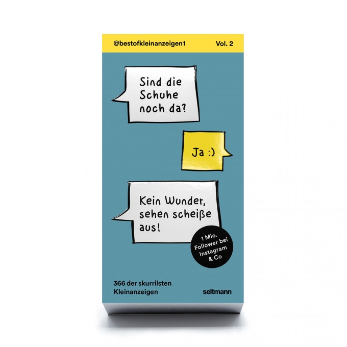 Best-of Kleinanzeigen Kalender Vol. 2 (Tagesabreißkalender)