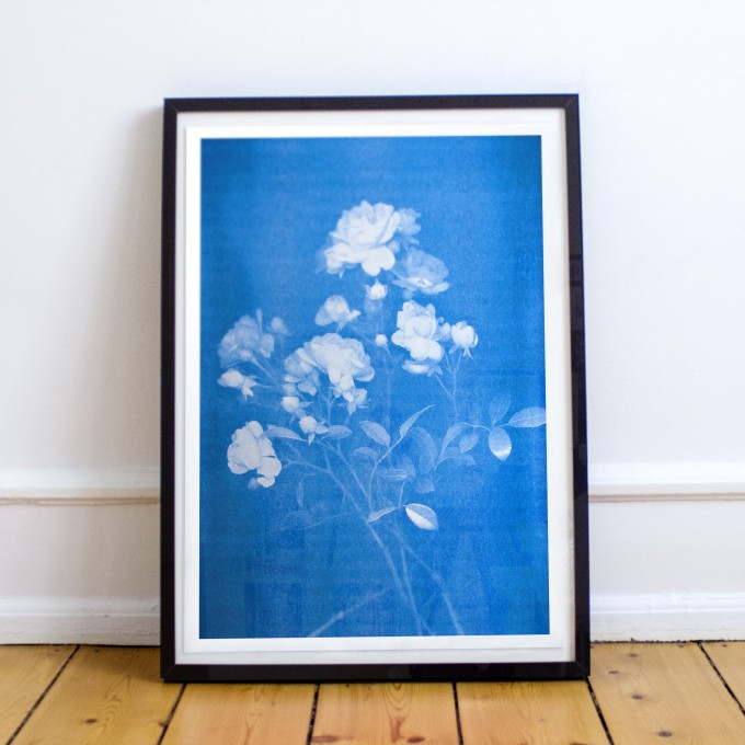 Risographie Poster – ARTPRINT ROSE
 – HERR & FRAU RIO