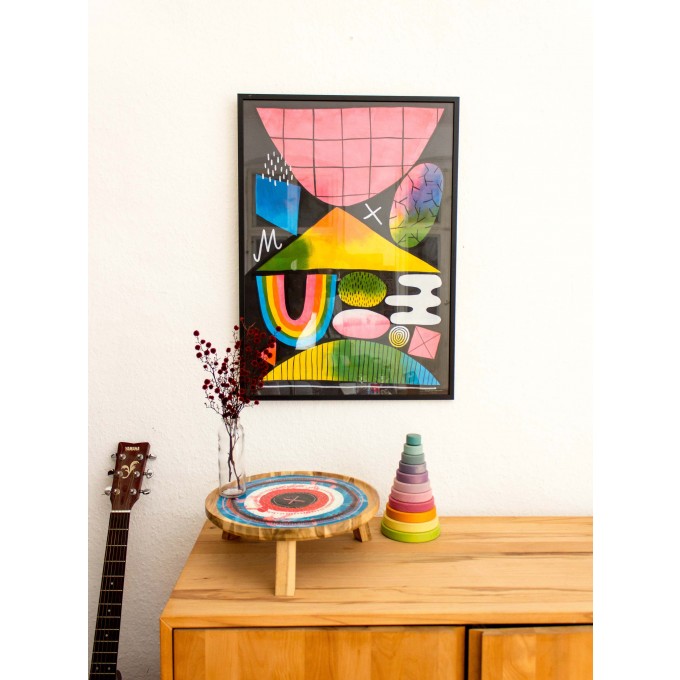 Martin Krusche - Poster »Abstrakt Nr.1« 50x70cm