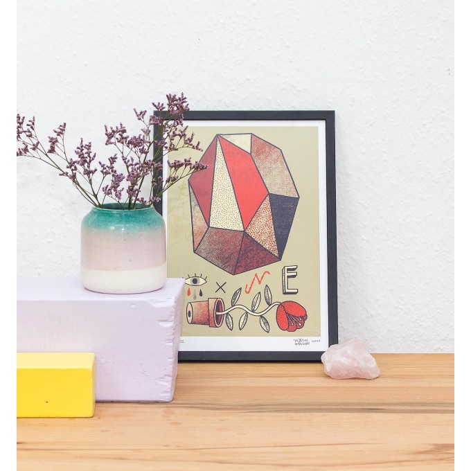 Martin Krusche - Fineartprint »Abstrakt« DIN A4