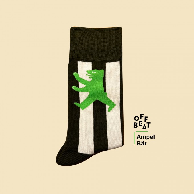 Ampel Bär Socken von Offbeat 