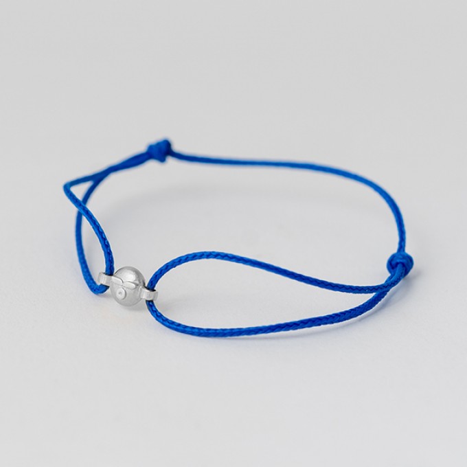 related by objects - vibe bracelet - namaste - 925 Sterlingsilber - feinversilbert