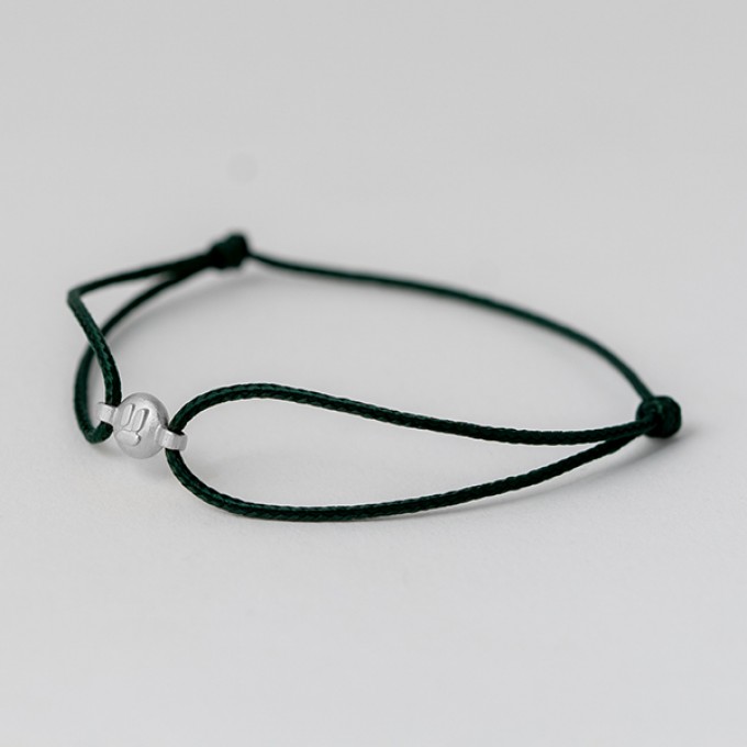 related by objects - vibe bracelet - nevermind - 925 Sterlingsilber - feinfersilbert