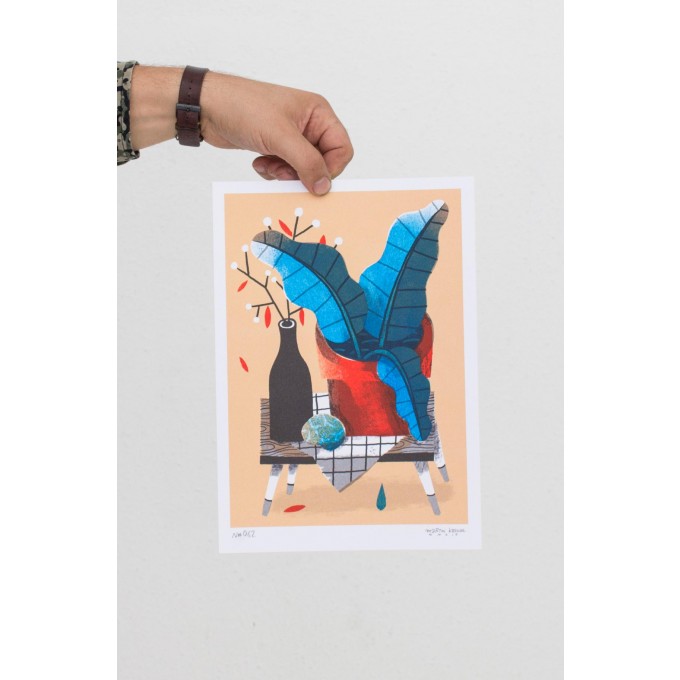 Martin Krusche – Artprint Stencil »Kommode« DIN A4