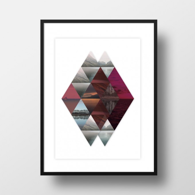 Amy & Kurt Berlin A4 Artprint "Horizonte"