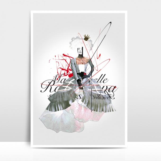 Amy & Kurt Berlin A3 Artprint "Mademoiselle"