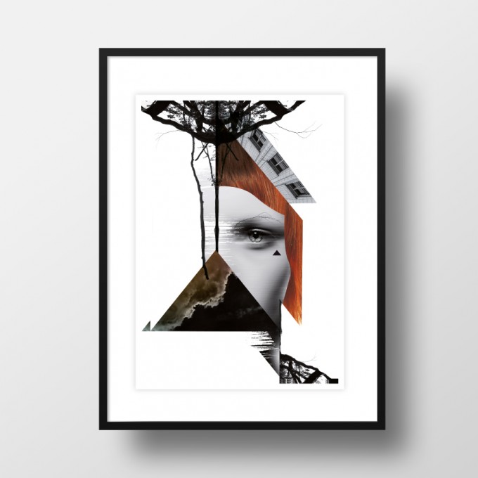 Amy & Kurt Berlin A4 Artprint "Rotschopf"