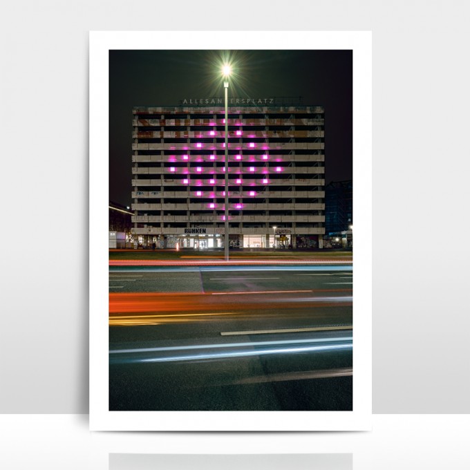 Amy & Kurt Berlin A3 Artprint "Allesandersplatz"