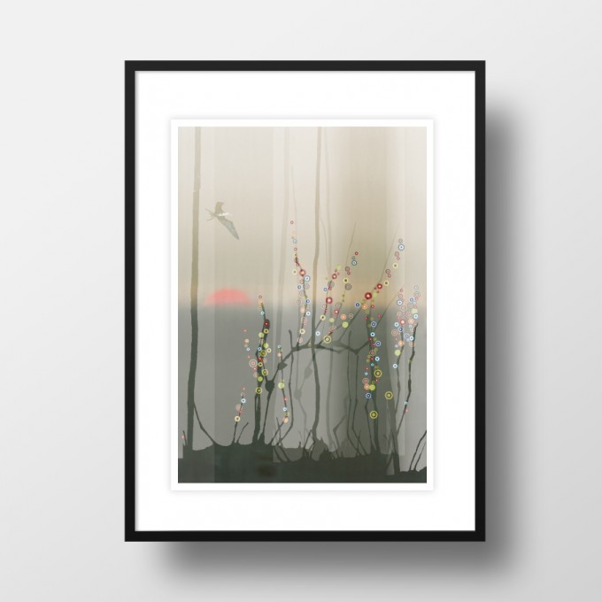 Amy & Kurt Berlin A4 Artprint "Magic Forest"