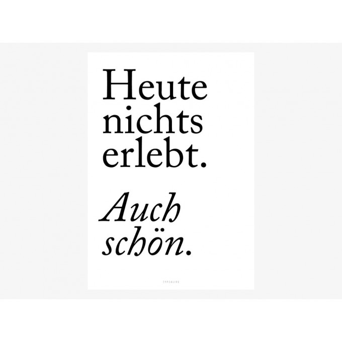 typealive / Auch Schön