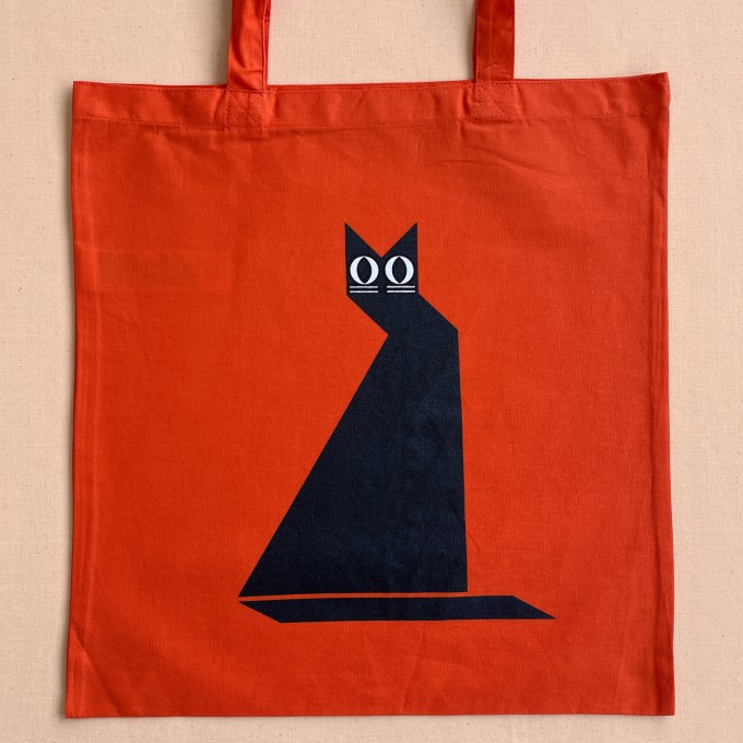 Print now - Riot later ● Abstract Cat Stofftasche in 5 Farben